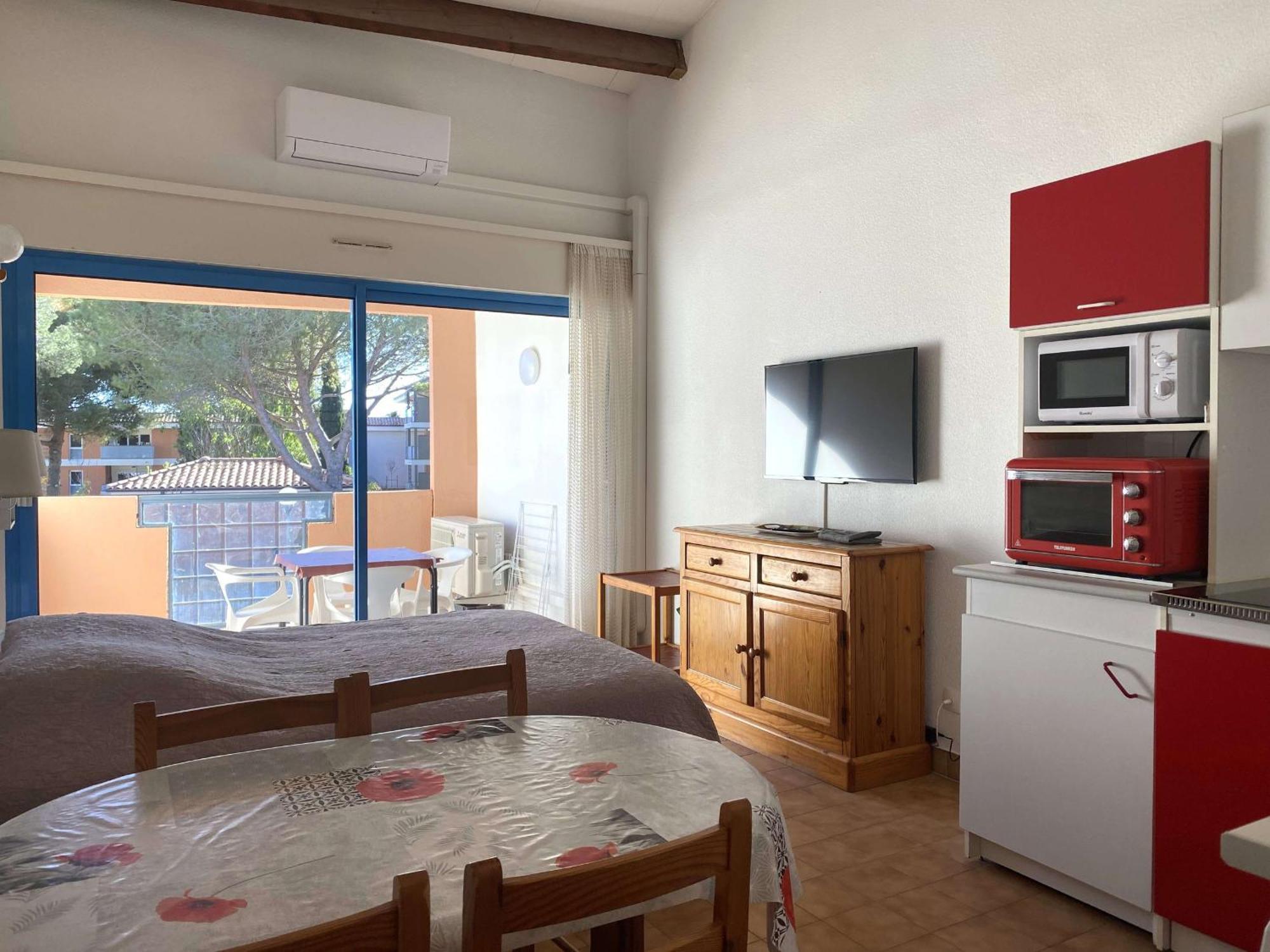 Studio Cosy Avec Terrasse, Parking, Proche Thermes - Balaruc-Les-Bains - Fr-1-553-89 Bagian luar foto
